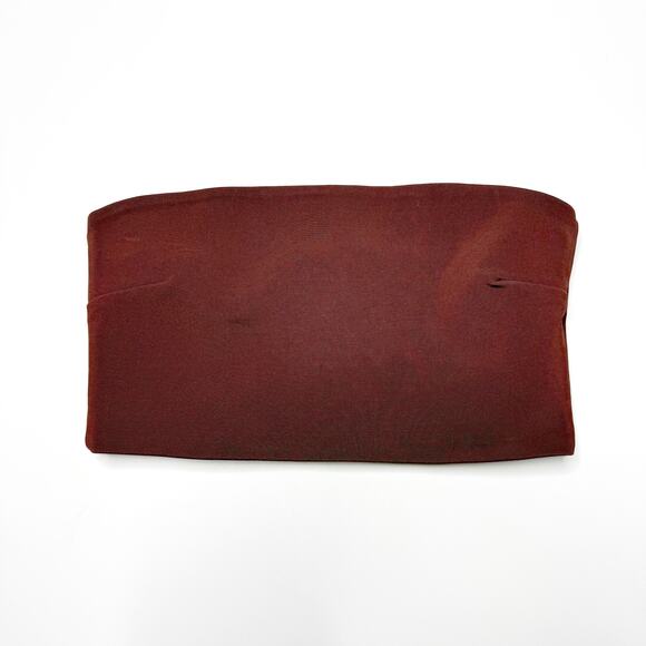 Esse Studios Strapless Crop Top Tube in Brown Size US 4 - Picture 2 of 9